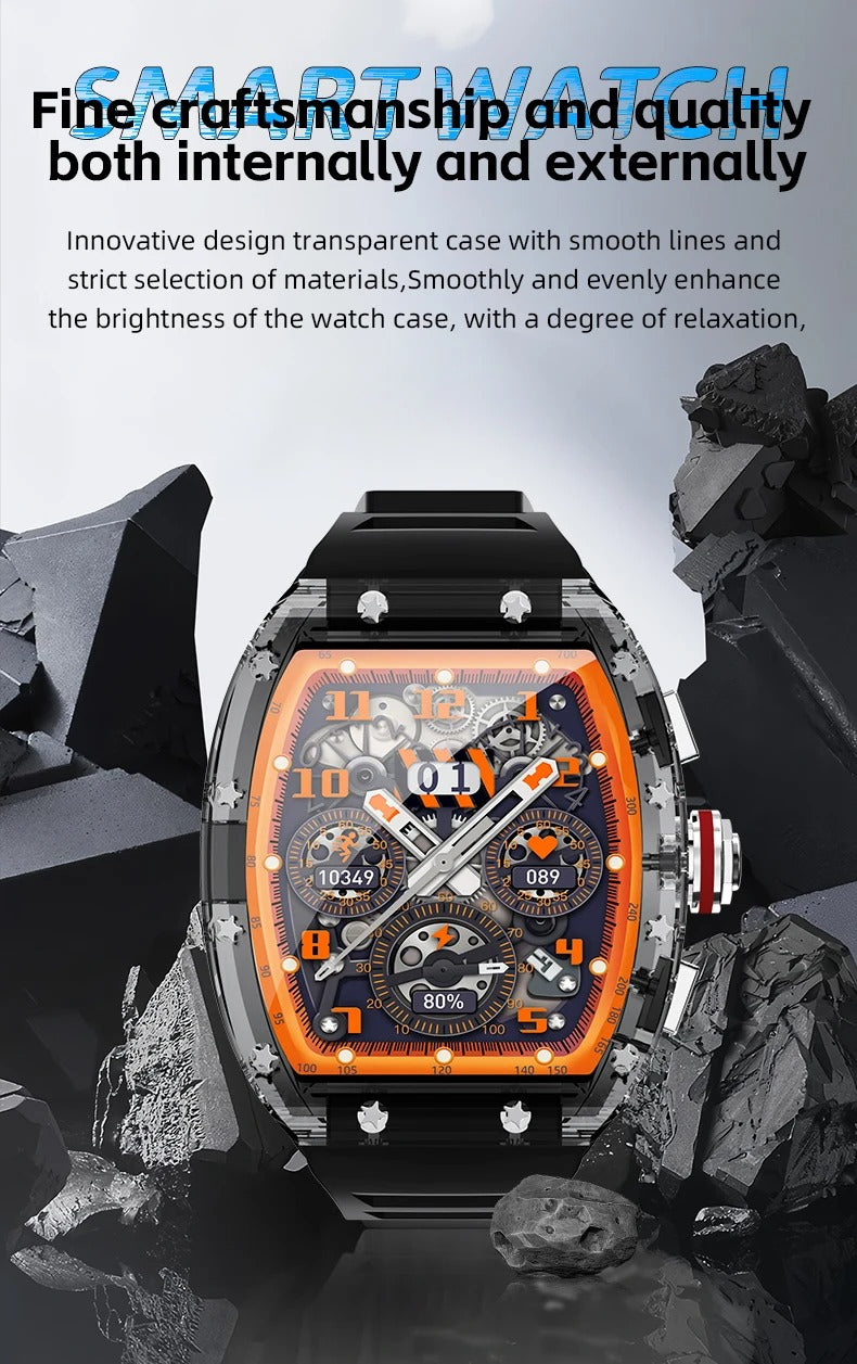 ⌚RELOJ INTELIGENTE WS6 MODELO RICHARD MILLE LLAMADAS BLUETOOTH Y AUDIO ➕ENVIO GRATIS✨